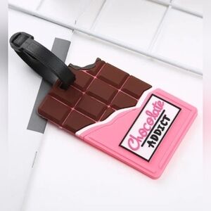 Chocolate Addict Luggage Tag